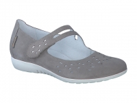 Chaussure mephisto sandales modele dora perf gris